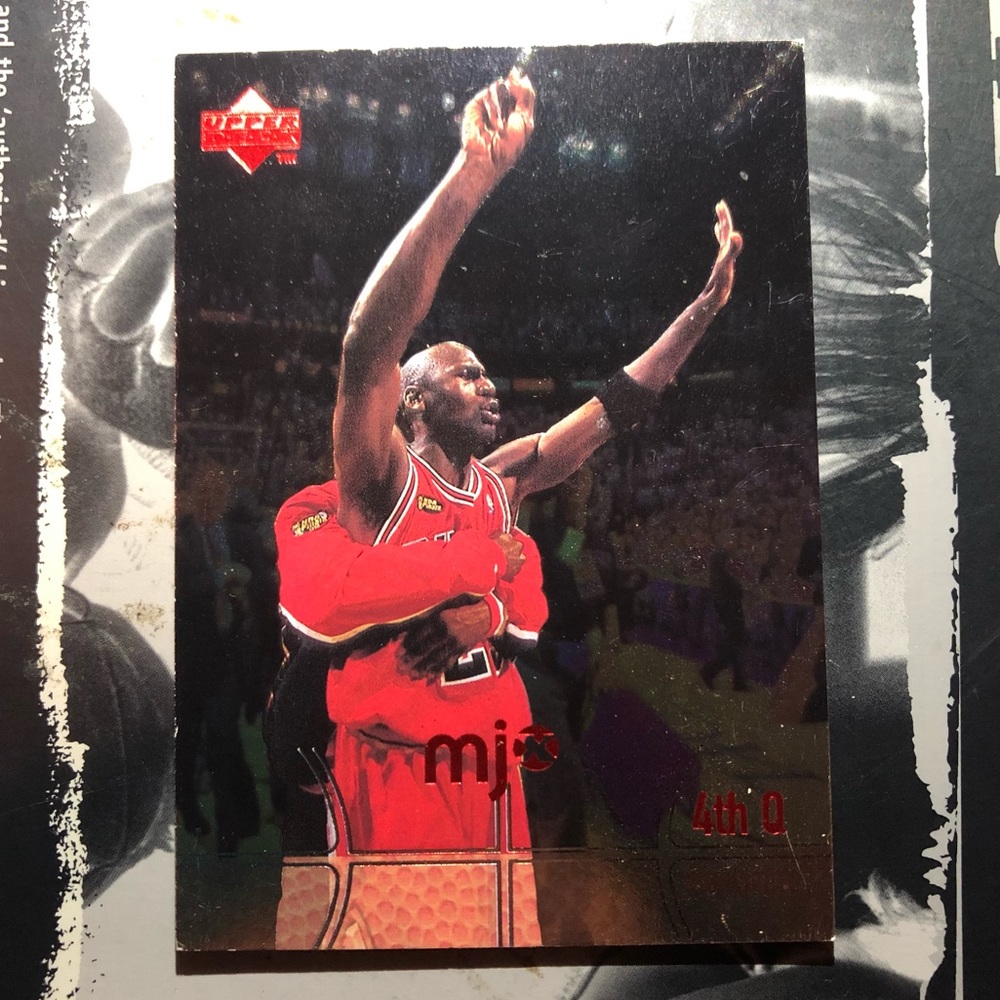 Vintage 90s Upper Deck Jordan Sports Card